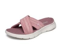 Skechers O- t-g Womens Sandals, Sandalias Go Walk Flex impresionadas Mujer, Tela Malva, 39 EU