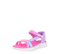 Sandalias skechers go walk flex -lots of slip ins niña multi mesh 29