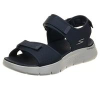 Skechers Sandalias Go Walk Flex para hombre, azul marino/naranja, talla 41 EU, Azul marino y naranja., 41 EU
