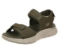 Skechers Sandalias Go Walk Flex para hombre, Hoja de oliva para mí Leaf It To Me, 41 EU