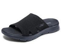 Skechers On-The Go Walk Flex Sandal-Elation, Sandalias deslizantes Mujer, Black Textile, 39 EU
