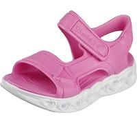 Skechers Sandalias Infantiles Lighted Molded Top Rosa, 33 EU