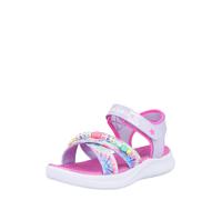 Skechers Sandalia para niñas Jumpsters tie Dye BFFs, Lavanda Multi, 5 Big Kid