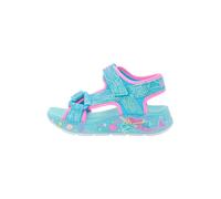 Skechers Sandalia Mermaid Dreams para niña, Blue Sparkle sintético Multi Trim, 1.5 UK Child