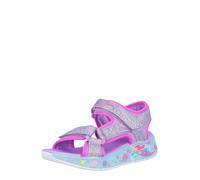 SKECHERS Sandalias 'MERMAID DREAMS' lila / lavanda / lila neón / plata 37 lila / lavanda / lila neón / plata