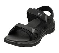 Skechers Sandalias para hombre, Negro, 44 EU