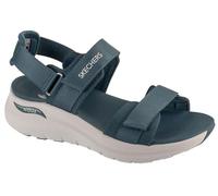 Skechers Sandalias para Mujer, Azul, 36 EU