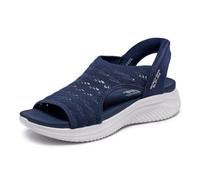 Sandalias Skechers Ultra Flex 3,0 - Sun slip-ins Mujer Navy Mono /Jersey 38