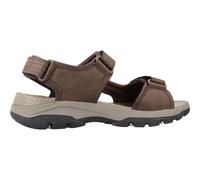 Skechers- Sandalias planas elegantes para mujeres- Shoes- Hombre- Marrón- 46 EU- Sandalias planas elegantes para mujeres