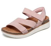 Skechers Sandalias Planas Mujer Lifted Comfort Taupe