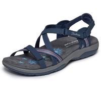 Skechers Sandalias Planas Mujer Reggae Slim - Sun Array Marino