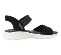Skechers - Sandalias Planas Ultra Flex - Shoes - Mujer - Negro - 38 EU -