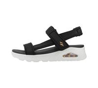 Skechers- Sandalias Planas y Elegantes para Mujeres- Shoes- Mujer- Negro- 40 EU- Sandalias Planas y Elegantes para Mujeres
