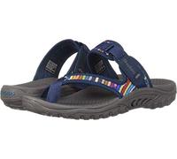Skechers Sandalias Reggae Mad Swag para mujer, marino, 38.5 EU