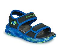 Skechers Sola Glow Sandal, Sandalias, Negro, 34 EU