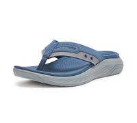 Skechers Sandalias Silva-Falco para hombre, Azul marino nvy, 42 EU