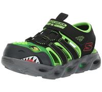 Skechers niño S-Lights: Thermo-Flash - Hydro-Flare en Negro/Lima, talla 33