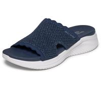 Skechers Sandalias Ultra Flex 3.0 Bring IT Flat para Mujer, Azul Marino, 6 UK