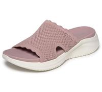 Skechers Sandalias Ultra Flex 3.0 para Mujer Bring IT Flat, Color Morado, Talla 7