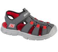 Skechers Sandalias unisex para niños, gris, 30 EU