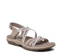 Skechers Reggae Slim-Takes Two 163112-TPE, Womens sandals, beige, 38 EU