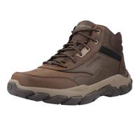 Skechers Santoro Hopkins, Botas para Senderismo Hombre, Cocoa Leather/Synthetic/Mesh, 47.5 EU