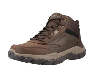 Skechers Santoro Hopkins, Botas para Senderismo Hombre | Casual, ajuste relajado, espuma viscoelástica refrigerada por aire, suela de goma Goodyear, antideslizante