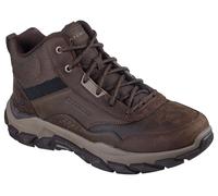 Skechers Santoro Hopkins, Botas para Senderismo Hombre, Cocoa Leather/Synthetic/Mesh, 45 EU