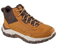 Skechers Santoro Hopkins, Botas para Senderismo Hombre, Wheat Leather/Synthetic/Mesh, 42 EU