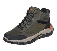 Skechers Botas de senderismo Santoro Hopkins para hombre Cuero y malla sintética Oliva 44 EU