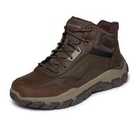Skechers Botas de senderismo Santoro Hopkins, malla sintética de piel de cacao, 43 EU