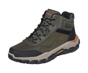 Skechers Santoro Hopkins Botas para senderismoHombre | casual, ajuste cómodo, espuma viscoelástica refrigerada por aire, suela de goma Goodyear, antideslizante