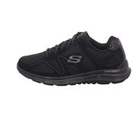 Skechers Satisfaction Flash Point, Zapatillas de Deporte Hombre, Negro Black 58350 BBK, 43 EU