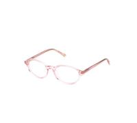 Skechers, SE50009 - Monturas de gafas para mujer, adolescente, color rosa brillante, montura de acetato, ovalada