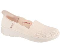 Skechers Seager Believe It- Tenis para Mujer, Tejido Blanco Roto, 39 EU