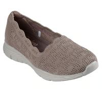 Skechers Seager Higherself, Zapatillas Mujer, Beige, 37.5 EU
