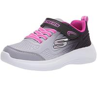 Skechers SELECTORS SWEET SWIRL, Zapatillas para Niñas, Black Satin Mesh/Multi Trim, 28.5 EU