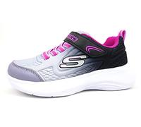 Skechers SELECTORS SWEET SWIRL, Zapatillas para Niñas, Black Satin Mesh/Multi Trim, 28 EU