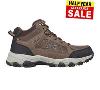 Skechers Waterproof Relaxed Fit: SelHombre - Melano en Chocolate, talla 39.5