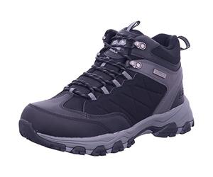 Skechers Selmen Telago - Botas con cordones para hombre, Negro, 44 EU