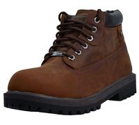 Skechers Sergeants Verdict, Botas Hombre, Dark Brown, 47.5 EU