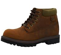 Skechers Sergeants Verdict Hombre Stivali, Dark Brown Waterproof Crazyhorse Leather, 46 EU
