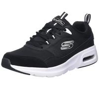 Skechers Skech-Air Court Homegrown, Zapatos Deportivos Hombre, Black Suede/Mesh/Duraleather/Trim, 45 EU