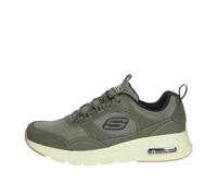 Skechers Skech-Air Court Homegrown, Zapatos Deportivos Hombre, Olive Suede/Mesh/Duraleather, 42.5 EU