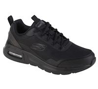 Skechers Skech-Air Court Province, Zapatos Deportivos Hombre, Black Synthetic/Mesh/Trim, 44 EU