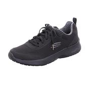 Skechers Skech-Air Dynamight Fast Brake, Zapatillas Deportivas Mujer, Negro (Black Mesh/Black Trim), 38 EU