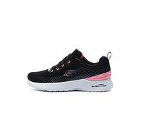 Skechers Skech-Air Dynamight Luminosity, Sneakers Mujer, Negro (Black/Pink), 39 EU