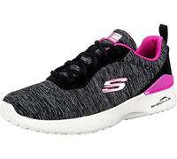Skechers Skech-Air Dynamight Paradise Waves, Zapatillas Mujer, Black/Hot Pink, 38 EU
