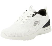 Skechers Skech-Air Dynamight Paterno, Zapatillas Hombre, Ribete Negro sintético de Punto Natural, 45 EU