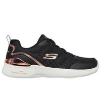 Skechers Skech-Air Dynamight - The Halcyon en Negro/Oro Rosa, talla 39.5, Vegan